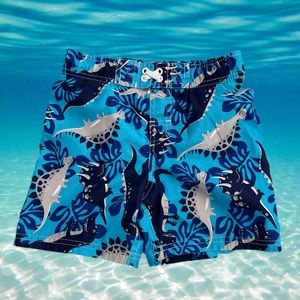 Super Cool Blue Dinosaur Swim Trunks / Bathing Suit Size 3T from Circo